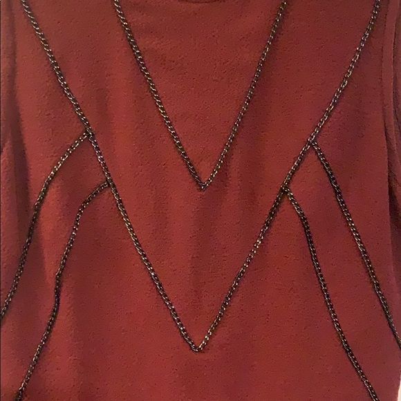 Sandro burgundy dress - Picture 3 of 6